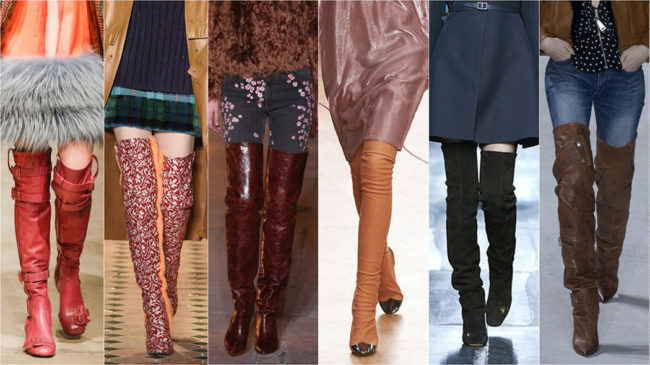 L to r: Prada, Esteban Cortazar, Isabel Marant, Nina ricci, Dior, Saint Laurent