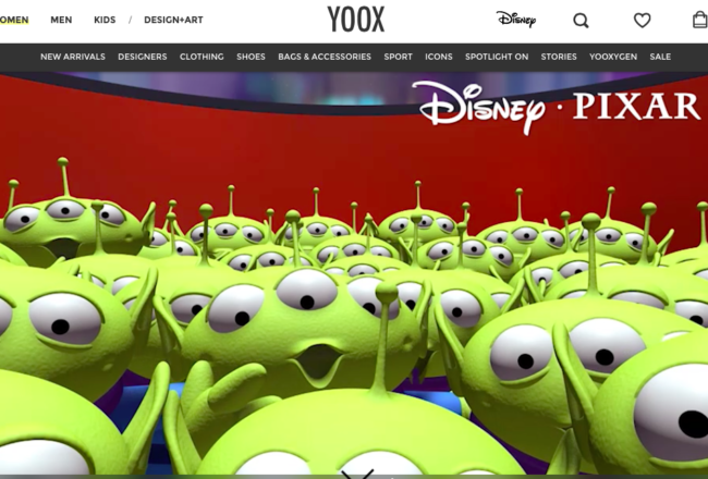 Yoox Disney