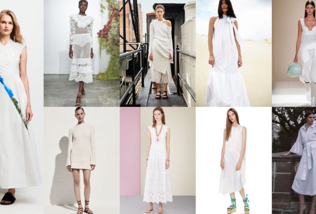 White Dress NYFW